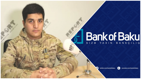 "Bank of Baku" vəfat etmiş qazinin ailəsini