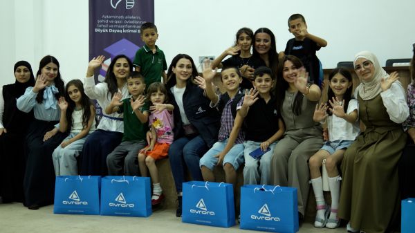 “Avrora Qrup” məktəbliləri belə sevindirdi