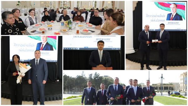 Neftçalada Beynəlxalq Müəllimlər Günü qeyd olunub