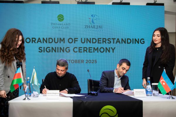 Azərbaycan və Qazaxıstan arasında qolf körpüsü quruldu