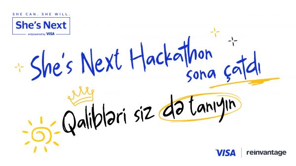 Azərbaycan startapı She's Next Hackathon 2025-in əsas mükafatını qazandı