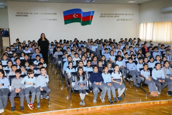 AQTA “Sağlam məktəbli” layihəsini davam etdirir