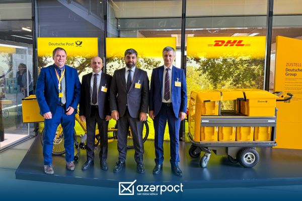 “Azərpoçt”la Deutsche Post DHL Group arasında görüş oldu
