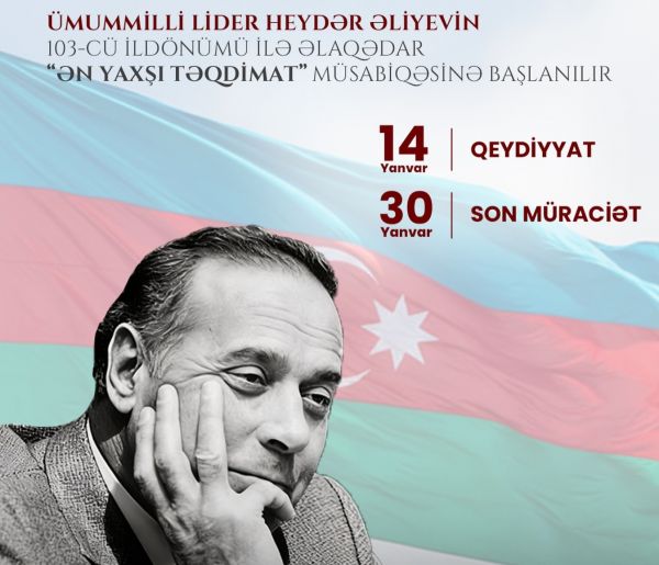 “Ən yaxşı təqdimat” müsabiqəsinə start verilib