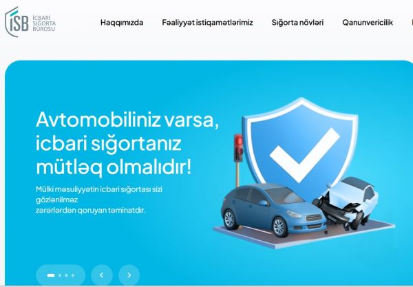 İcbari Sığorta Bürosunun yenilənmiş internet səhifəsi istifadəyə verilib