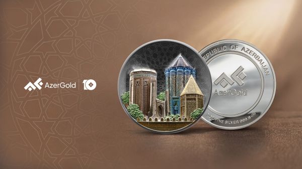 “AzerGold” представила новую монету «Нахчыван - наследие архитектора Аджеми»
