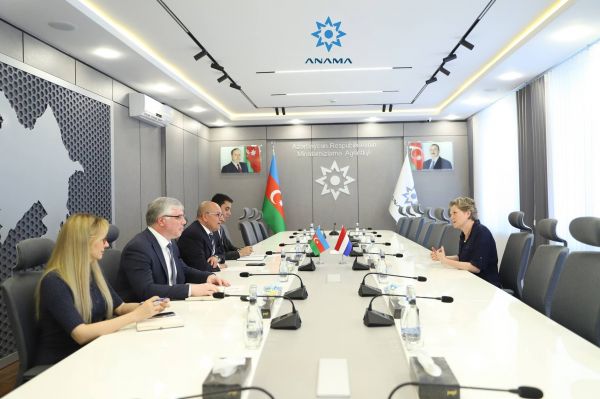 A meeting was held with the Ambassador of the Kingdom of the Netherlands