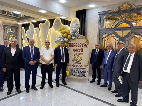 “Dərələyəz” qəzetinin 15 illik yubileyi qeyd olunub