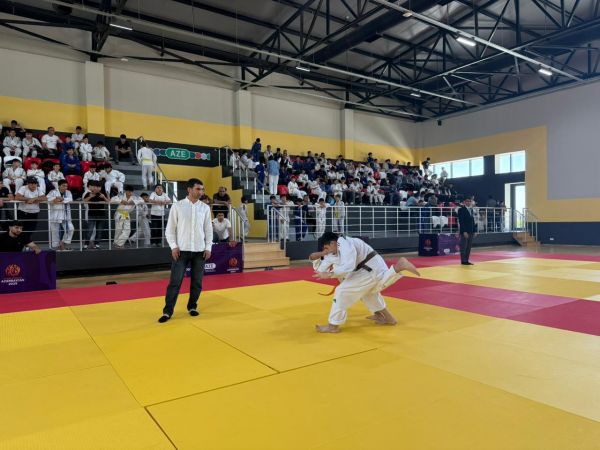 Yevlaxda cüdo üzrə region turniri keçirilib