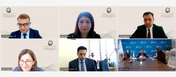 ICESCO ilə mədəni irs sahəsində süni intellektin tətbiqi imkanları müzakirə olunub