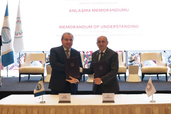 BDU və Qərbi Azərbaycan İcması arasında əməkdaşlıq haqqında memorandum imzalanıb