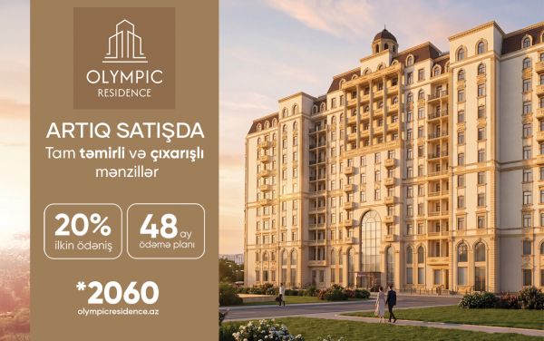 Əfsanəvi “Atletlər kəndi”ndə yeni dövr - “Olympic Residence” satışa çıxarılır
