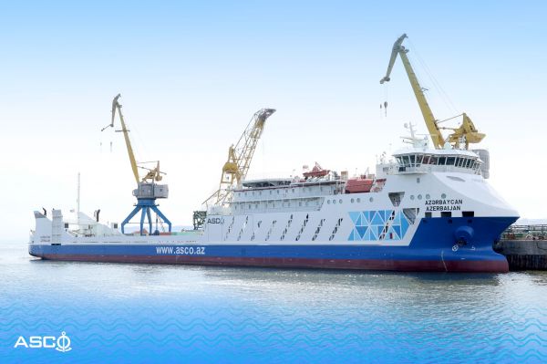 Паром типа RoPax «Азербайджан» прошёл капитальный ремонт и вновь введён в эксплуатацию