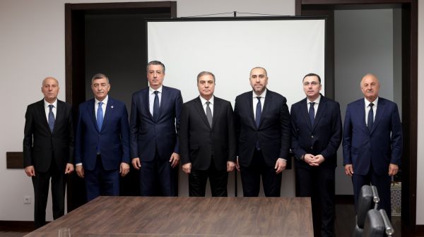 Niyazi Bayramov Tbilisi Şəhər Məclisinin sədri və şəhərin vitse-meri ilə görüşüb