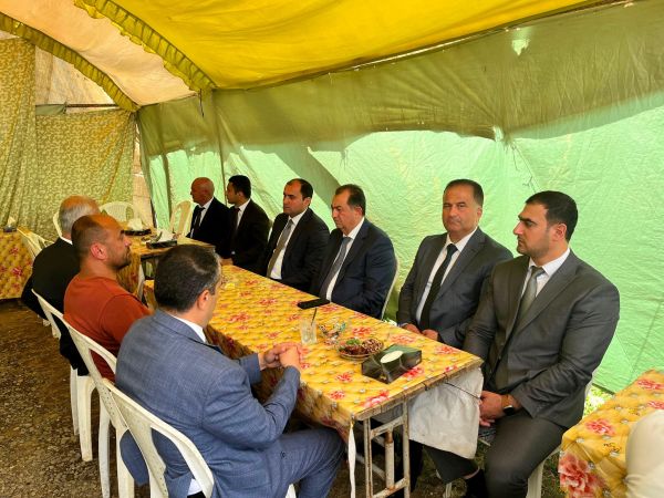 Taleh Qaraşov şəhid anasının hüzr mərasimində iştirak edib