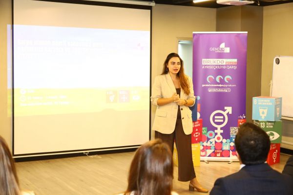 "Gender Hub" İctimai Birliyi tərəfindən maarifləndirmə tədbiri keçirilib