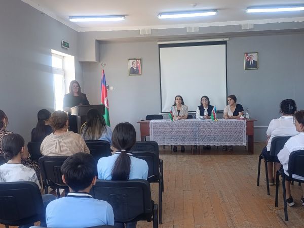 Qadın hüquqlarına həsr olunmuş maarifləndirici görüş keçirilib