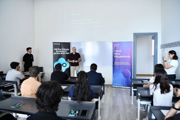 “Xsolla Baku”nun şirkətinin iştirakı ilə ADNSU-da təqdimat olub