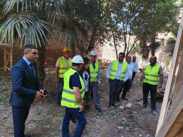 Dövlət Xidmətinin rəisi Dairəvi qalada aparılan bərpa işləri ilə tanış olub