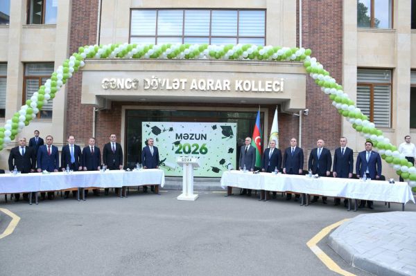 Gəncə Dövlət Aqrar Kollecində ilk məzun buraxılışı keçirilib