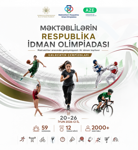 Məktəblilərin Respublika İdman Olimpiadasına start verilir!