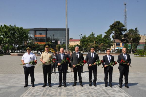 Biləsuvarda 15 İyun- Milli Qurtuluş Gününə həsr olunmuş ümumrayon tədbiri keçirilib