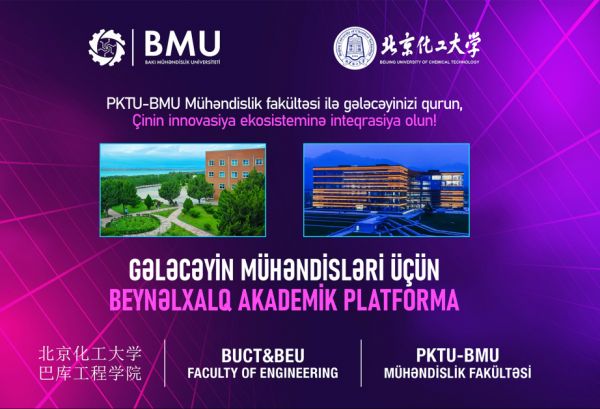 BMU və Çinin Pekin Kimya Texnologiya Universiteti birgə fakültə təsis etdi