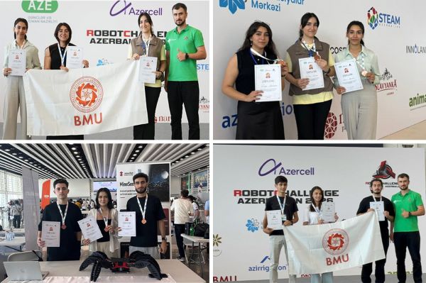 BMU tələbələri “RobotChallenge Azerbaijan 2026” yarışında uğur qazanıblar