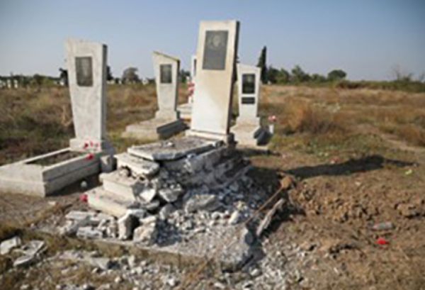 İşğal dövründə Azərbaycan ərazilərində qəbiristanlıqlar vandalizmə məruz qalıb