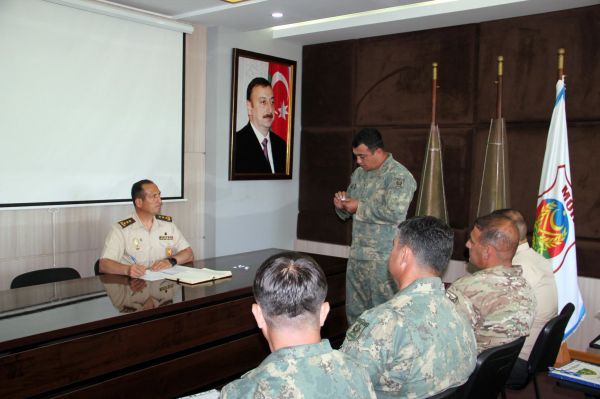 Paramilitary cross championship held within the Azerbaijan Army