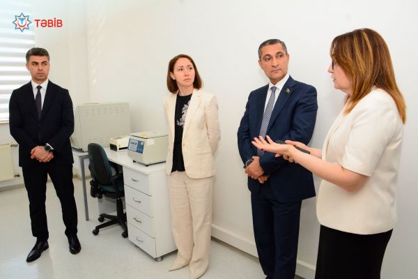 Ağciyər Xəstəlikləri Mərkəzinin Bakı Şəhər İxtisaslaşdırılmış Xəstəxanasının açılışı olub