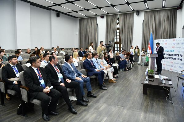 UFAZ-da “Rəqəmsal transformasiyalarda süni intellektin rolu” (AIDT 2026) konfransı start götürüb