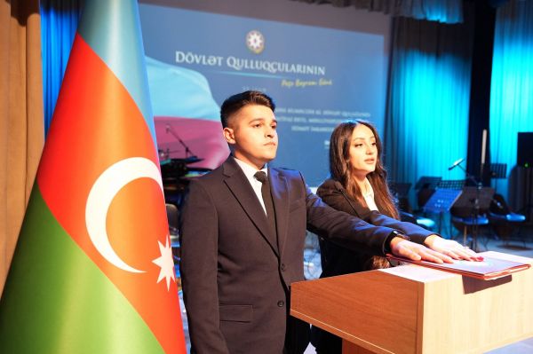 Nazirlikdə dövlət qulluğuna yeni qəbul edilən əməkdaşlar and içdilər