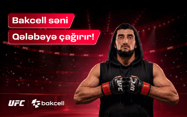 Bakcell UFC Baku tədbirinin əsas tərəfdaşıdır