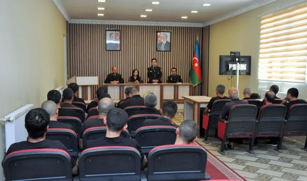 Məhkumlara psixoloji seminar təşkil edilib