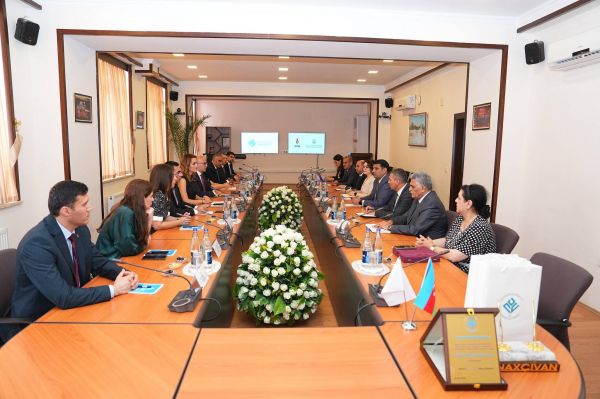 SOCAR-ın nümayəndə heyətinin iştirakı ilə NDU-da  bir sıra tədbirlər təşkil edilib.