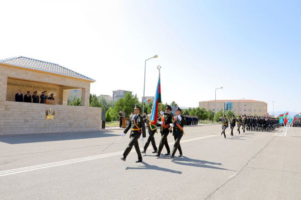 Graduation ceremony held at Nakhchivan Military College