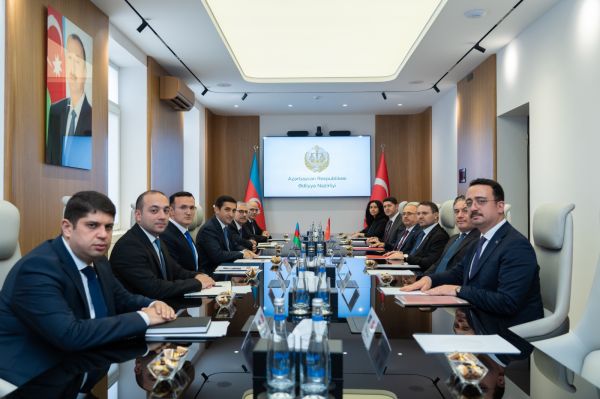 Fərid Əhmədov Türkiyənin ədliyyə naziri Akın Gürlek ilə görüşüb