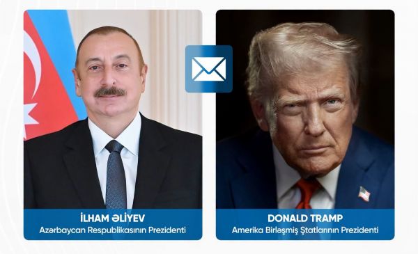 İlham Əliyev Donald Trampı təbrik edib
