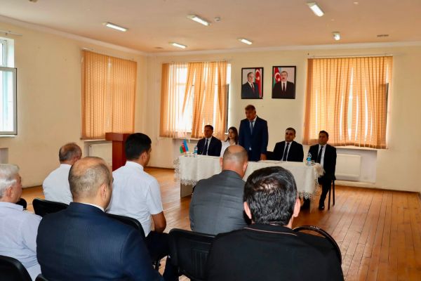 Samuxda Qarabağlar kənd sakinləri ilə növbəti səyyar görüş keçirilib