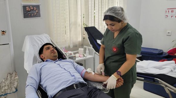 Könüllü qanvermə aksiyası keçirilib