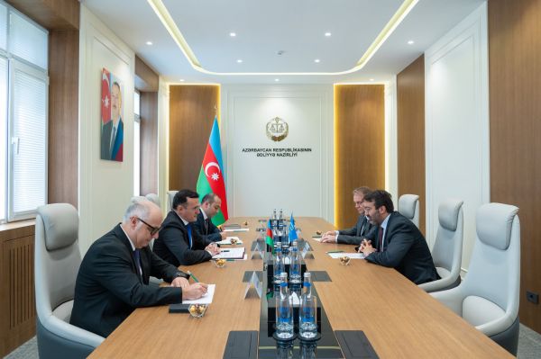 Ədliyyə nazirinin müavini Avropa Şurasının İnsan Hüquqları və Hüququn Aliliyi üzrə Baş direktoru ilə görüşüb