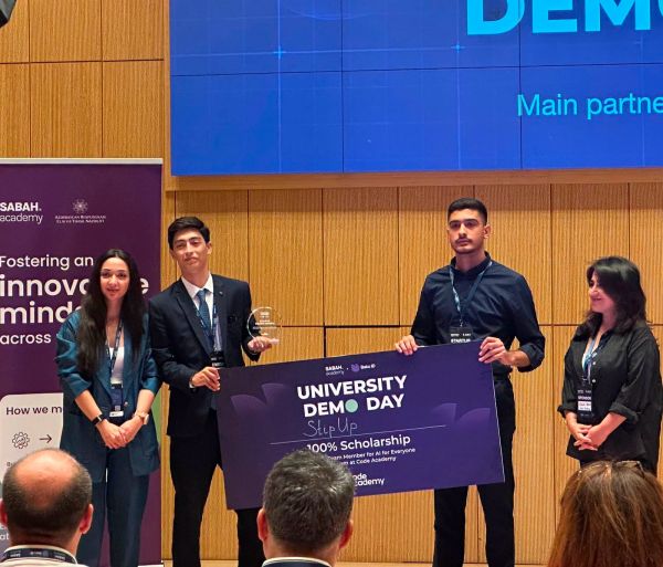 AzTU komandası 6-cı "University Demo Day" müsabiqəsində 3-cü yerə layiq görülüb