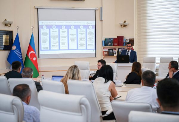 Agentlikdə sertifikatlaşdırma qurumları üçün maarifləndirici görüş keçirilib