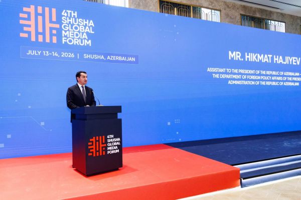 Hikmət Hacıyev: Qlobal medianın gələcəyini müzakirə etmək üçün Şuşa Forumundan daha uyğun məkan tapmaq çətindir