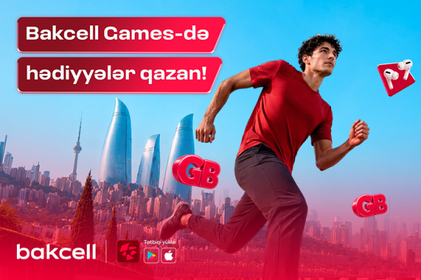 Bakcell tətbiqində AirPods və hər gün 1 GB internet qazan