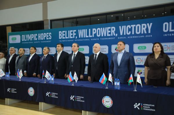 Gəncə İdman Sarayında “Olimpiya Ümidləri” beynəlxalq karate turniri keçirilib