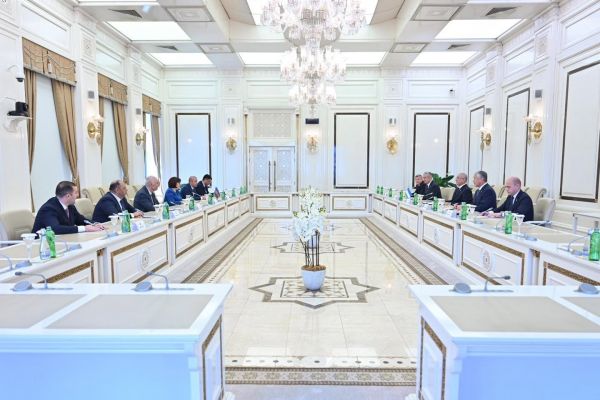 Sahibə Qafarova Özbəkistanın baş prokuroru ilə görüşüb