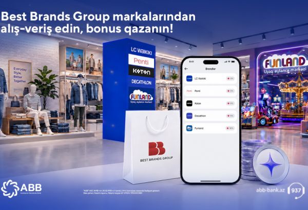 “LC Waikiki”, “Koton”, “Decathlon” və digər brendləri birləşdirən loyallıq sistemi indi “ABB mobile”da