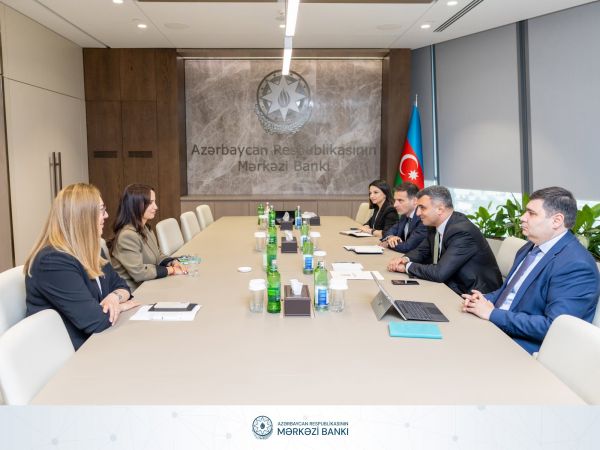 Taleh Kazımov və sədr müavinləri Mətanət Rzazadə ilə görüşüb